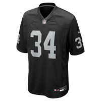 Las Vegas Raiders Bo Jackson Black Game Retired Player Jersey