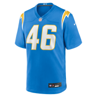 Los Angeles Chargers Nikko Reed Powder Blue Team Game Jersey