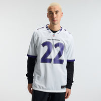 Baltimore Ravens Derrick Henry White Game Jersey
