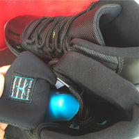 Low Top Sneakers, Black Colorway, Lace Up Design, Casual Gift for Sneaker Fans