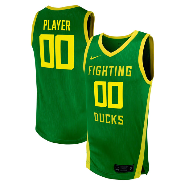 Oregon Ducks NIL Pick-A-Player Basketball Replica Jersey - Green