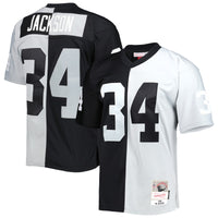 Las Vegas Raiders Bo Jackson Black/Silver 1988 Split Legacy Replica Jersey