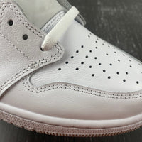 Low Top Sneakers, White Gray Colorway, Lace Up Design, Casual Gift for Sneaker Fans
