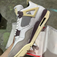 Sneakers, Off White Gray Colorway, Lace Up Design, Casual Gift for Sneaker Fans