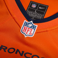 Denver Broncos Jaleel McLaughlin Orange Team Game Jersey