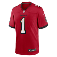 Tampa Bay Buccaneers Number 1 Groom Red Game Jersey
