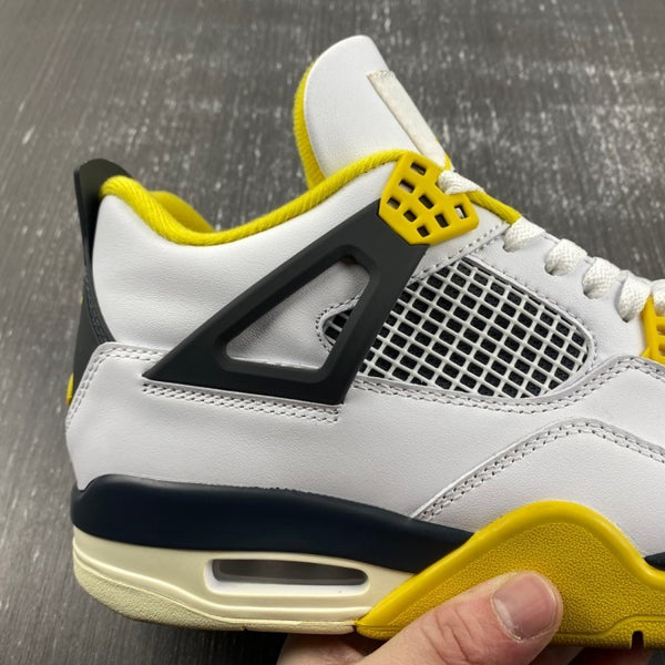 Sneakers, White Black Yellow Colorway, Lace Up Design, Casual Gift for Sneaker Fans