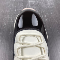 Sneakers, Cream Black Colorway, Lace Up Design, Casual Gift for Sneaker Fans