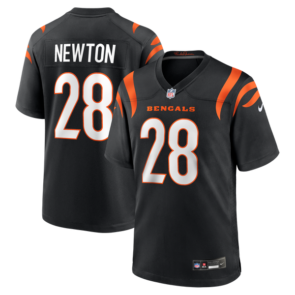 Cincinnati Bengals Josh Newton Black Game Jersey