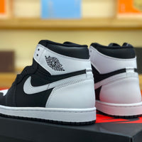 High Top Sneakers, White Black Colorway, Lace Up Design, Casual Gift for Sneaker Fans