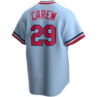 Minnesota Twins Rod Carew Light Blue Road Cooperstown Collection Player Jersey