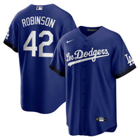 Los Angeles Dodgers Jackie Robinson Royal City Connect Replica Player Jersey