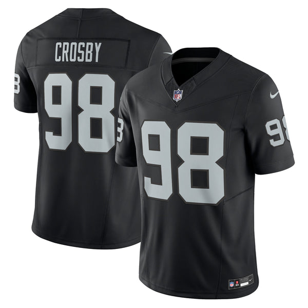 Las Vegas Raiders Maxx Crosby Black Limited Jersey