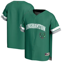 Binghamton Bearcats Spirit Baseball Jersey - Green