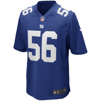 New York Giants Lawrence Taylor Royal Game Retired Player Jersey