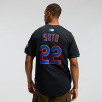 New York Mets Juan Soto Black Alternate Limited Player Jersey