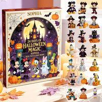24 Surprise Acrylic Figures Countdown Calendar, Christmas Advent Calendar, Holiday Blind Box Set, Xmas Present for Kids and Adults