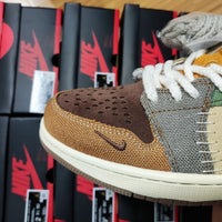 Retro Low Top Sneakers, Brown Colorway, Lace Up Design, Casual Gift for Sneaker Fans
