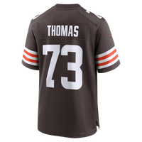 Cleveland Browns Joe Thomas Brown Retired Game Player Jersey