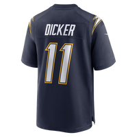 Los Angeles Chargers Cameron Dicker Navy Alternate Game Jersey
