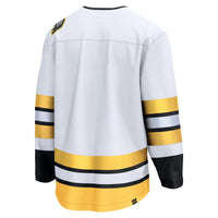 Boston Bruins White Away Breakaway Jersey