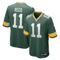 Green Bay Packers Jayden Reed Green Game Jersey
