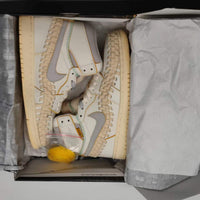 Sneakers, White Gray Colorway, Lace Up Design, Casual Gift for Sneaker Fans