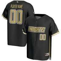 UCF Knights NIL Pick-A-Player Lightweight Baseball Jersey - Black