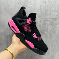 Mid Top Sneakers, Pink Colorway, Lace Up Design, Casual Gift for Sneaker Fans