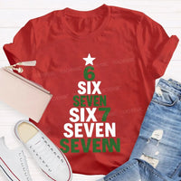 Festive Holiday Vibes T-Shirt, Christmas Trees Graphic Shirt, Retro Christmas Tree Tee, Winter Holiday Apparel, Adorable Xmas Present for Men Women
