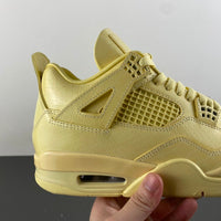 Retro Mid Top Sneakers, Yellow Colorway, Lace Up Design, Casual Gift for Sneaker Fans