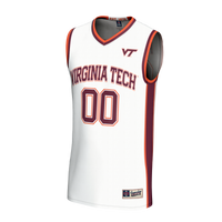 Virginia Tech Hokies Lightweight Collegiate Basketball NIL Pick-A-Player Fashion Jersey - White