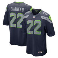 Seattle Seahawks Rashid Shaheed College Navy Team Game Jersey