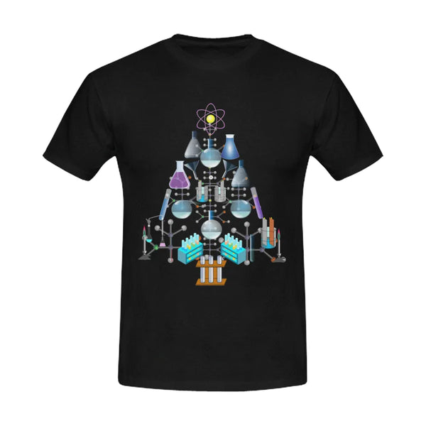 Oh Chemist Tree Tee, Chemistry Christmas Tree Shirt, Science Pun Holiday T-Shirt, Humorous Chemist Christmas Shirt, Science T