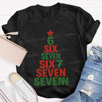 Festive Holiday Vibes T-Shirt, Christmas Trees Graphic Shirt, Retro Christmas Tree Tee, Winter Holiday Apparel, Adorable Xmas Present for Men Women