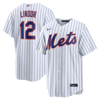 New York Mets Francisco Lindor White Home Replica Jersey