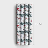 Winter Dog Christmas Gift Wrap, Golden Retriever Wrapping Paper, Adorable Golden Retriever Present Paper, Holiday Dog Lover Christmas Wrap Roll