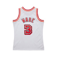 Miami Heat Dwyane Wade White Swingman Jersey 07-08