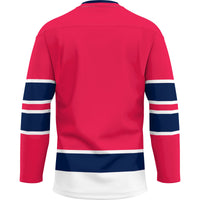 Dayton Flyers Hockey Jersey - Red