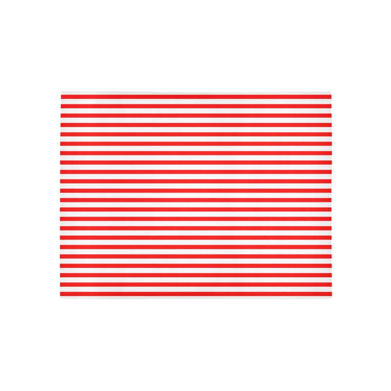 Candy Cane Stripe Runner Rug, Red and White Striped Runner Rug, Holiday Hallway Area Rug, Christmas Kitchen Floor Rug, Winter Home Decor