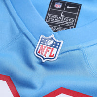 Tennessee Titans Steve McNair Light Blue Retired Player Alternate Game Jersey