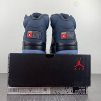Sneakers, Navy Colorway, Lace Up Design, Casual Gift for Sneaker Fans