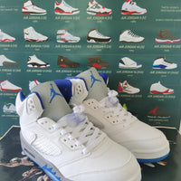 Sneakers, Blue White Colorway, Lace Up Design, Casual Gift for Sneaker Fans