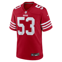 San Francisco 49ers Jaden Dugger Scarlet Team Game Jersey