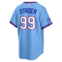 Atlanta Braves Spencer Strider Powder Blue 2026 City Connect Stadium Jersey