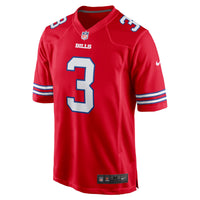 Buffalo Bills Damar Hamlin Red Alternate Game Jersey