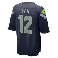 Seattle Seahawks 12s College Navy Team Game Jersey