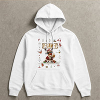 Rude Santa Deer Sweatshirt, Humorous Christmas Reindeer Hoodie, Novelty Holiday Hooded Pullover, Humorous Xmas Sweater, Winter Holiday Present