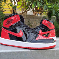 Sneakers, Black Red Colorway, Lace Up Design, Casual Gift for Sneaker Fans