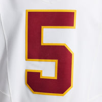 Washington Commanders Jayden Daniels White Alternate 2 Super Bowl Era Elite Jersey